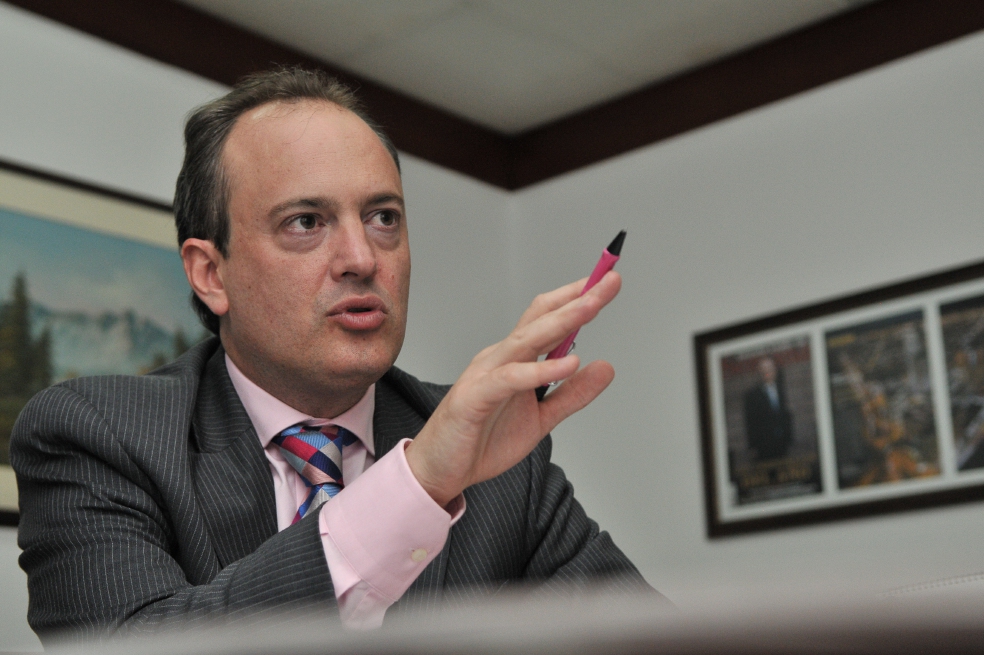 Luis Guillermo Vélez asegura que Glencore es una de las empresas que han iniciado un litigio internacional contra Colombia por una mina de carbón.   / Archivo El Espectador.