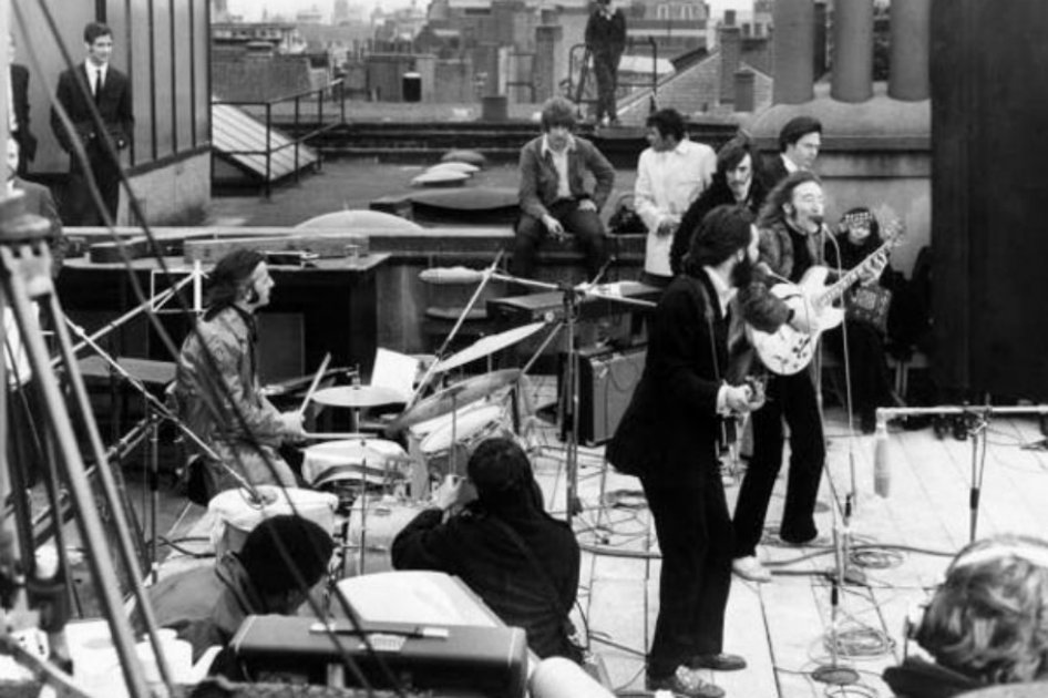 El día en que los Beatles se subieron al tejado
