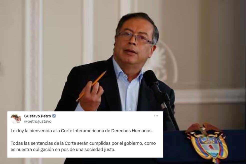 Petro le dio la bienvenida a Corte IDH: “Todas las sentencias serán cumplidas”