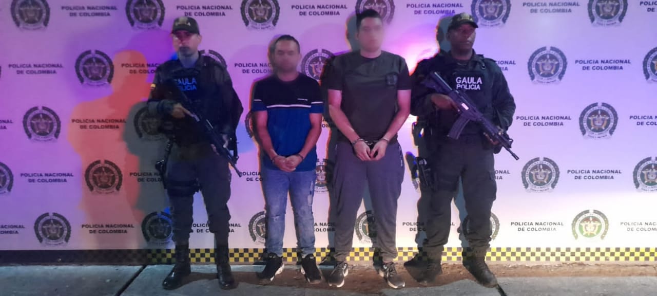 Capturan a dos miembros de banda delicuencial denunciada por el Tino Asprilla