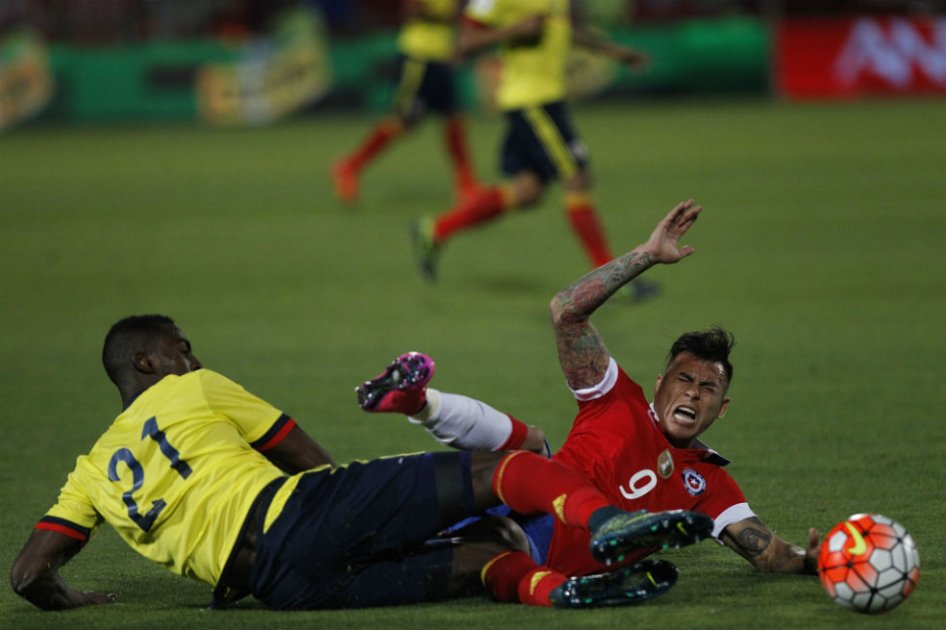 Jackson Martínez sufrió un esguince de tobillo