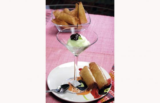 Aprenda a preparar un rico postre de sorbete de limón 
