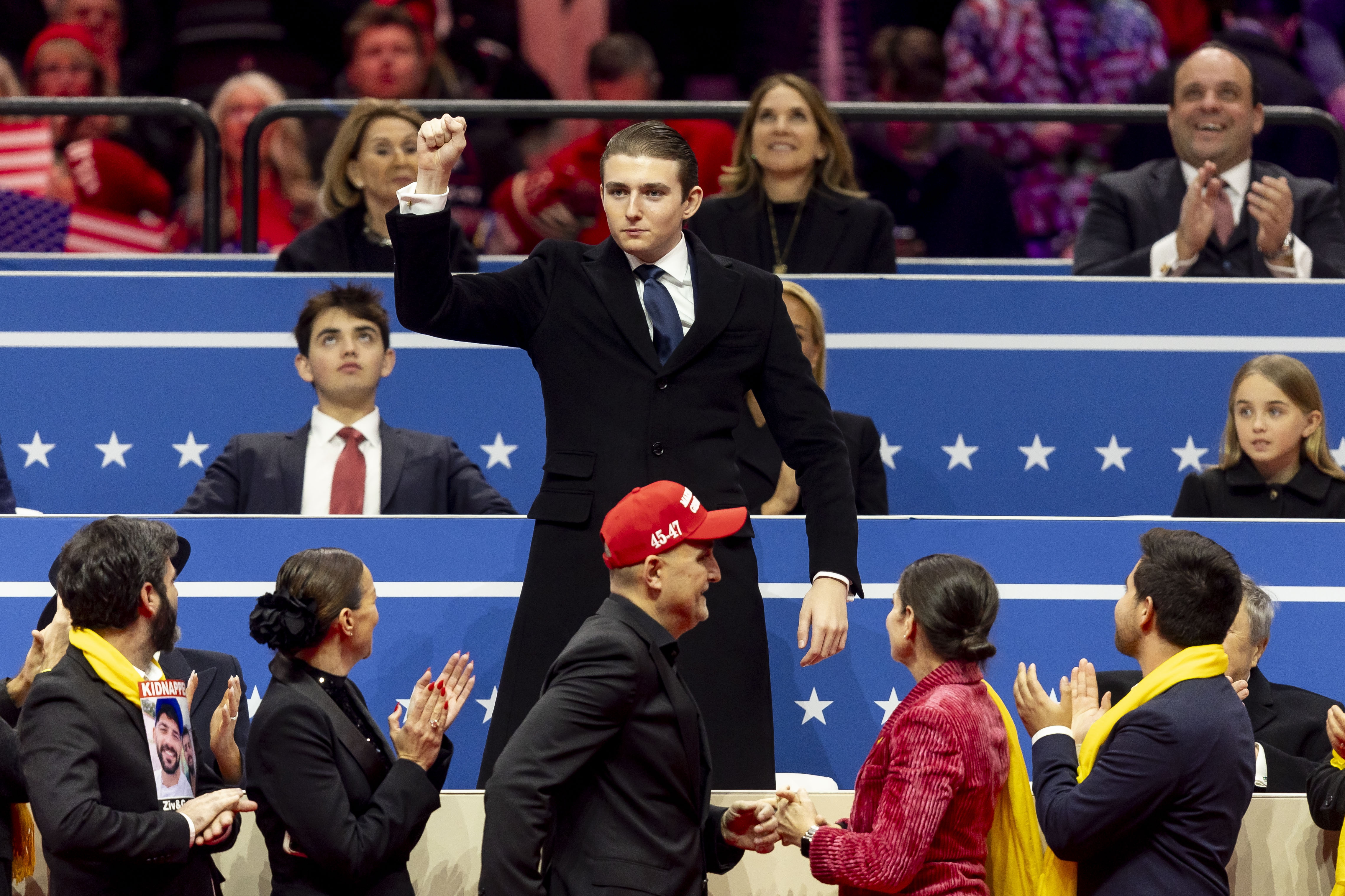 ¿El tema del momento? Enviar a la guerra al hijo de Trump