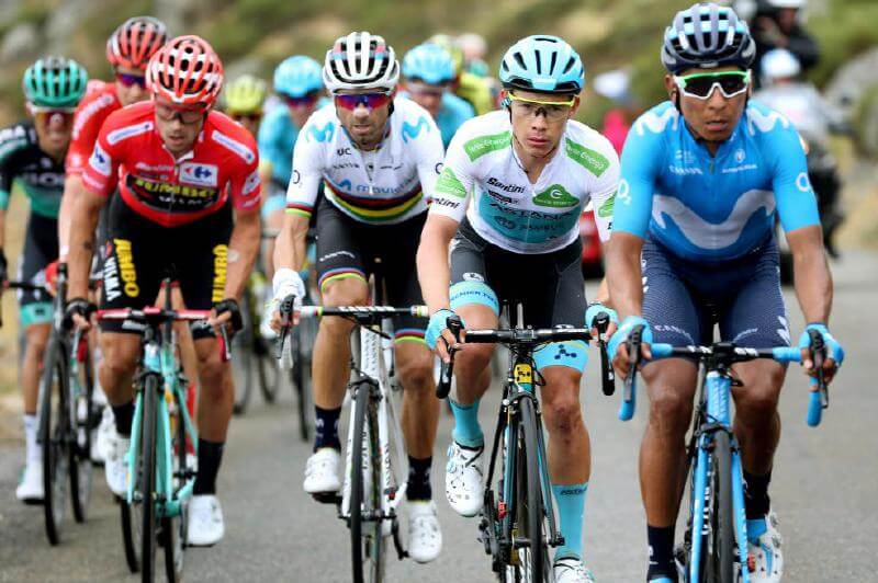 Nairo, cuarto, y “Supermán”, quinto, en la Vuelta a España