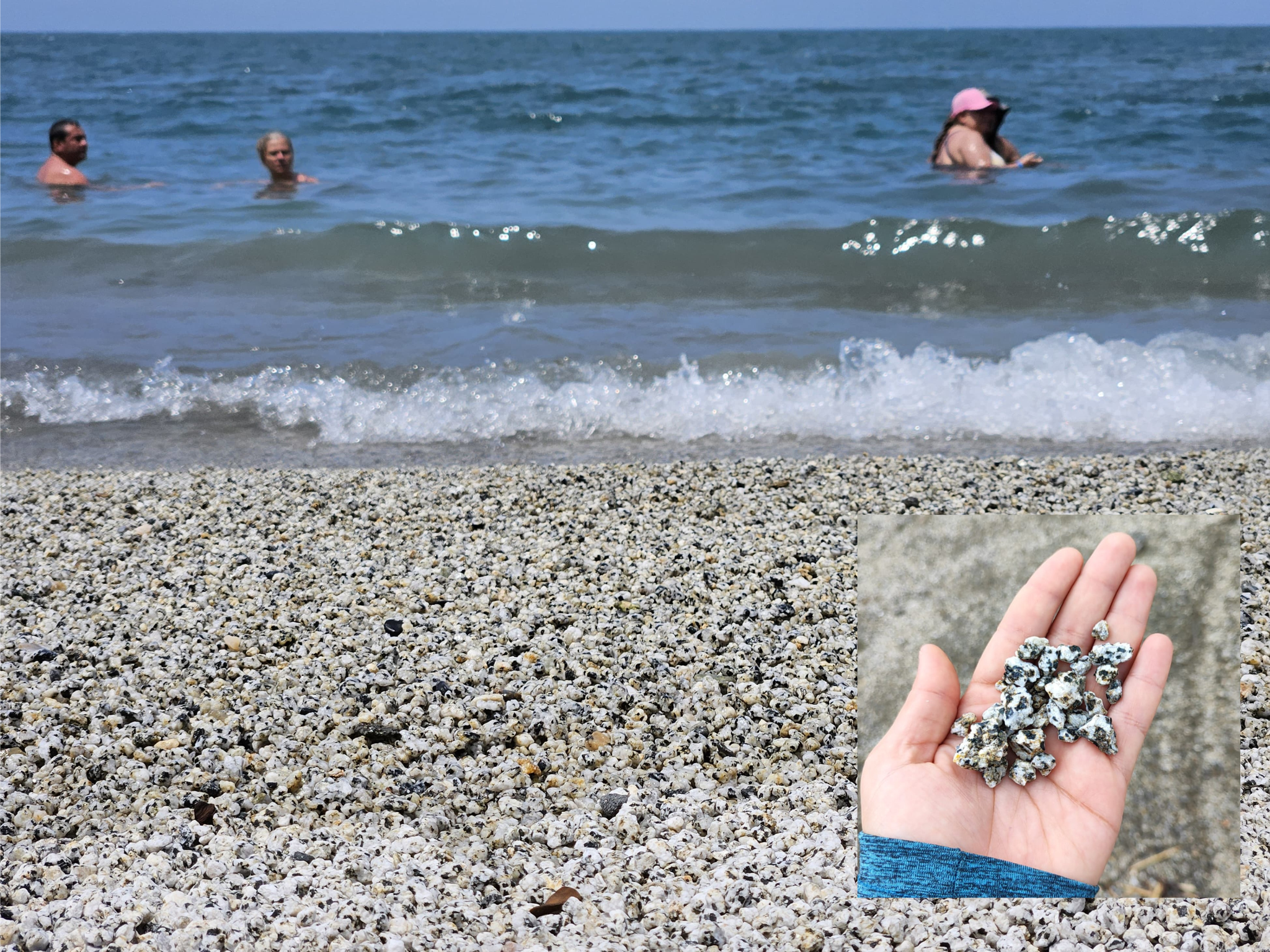 Otra de las obras que adelantó la Alcaldía fue el relleno de Playa Salguero. Aunque aseguró que sería con materiales de características similares a lo existente en playa Salguero, la realidad fue otra. Habitantes denuncian que el material es cortante, filoso, tiene un tamaño y características que puedan lastimar.
