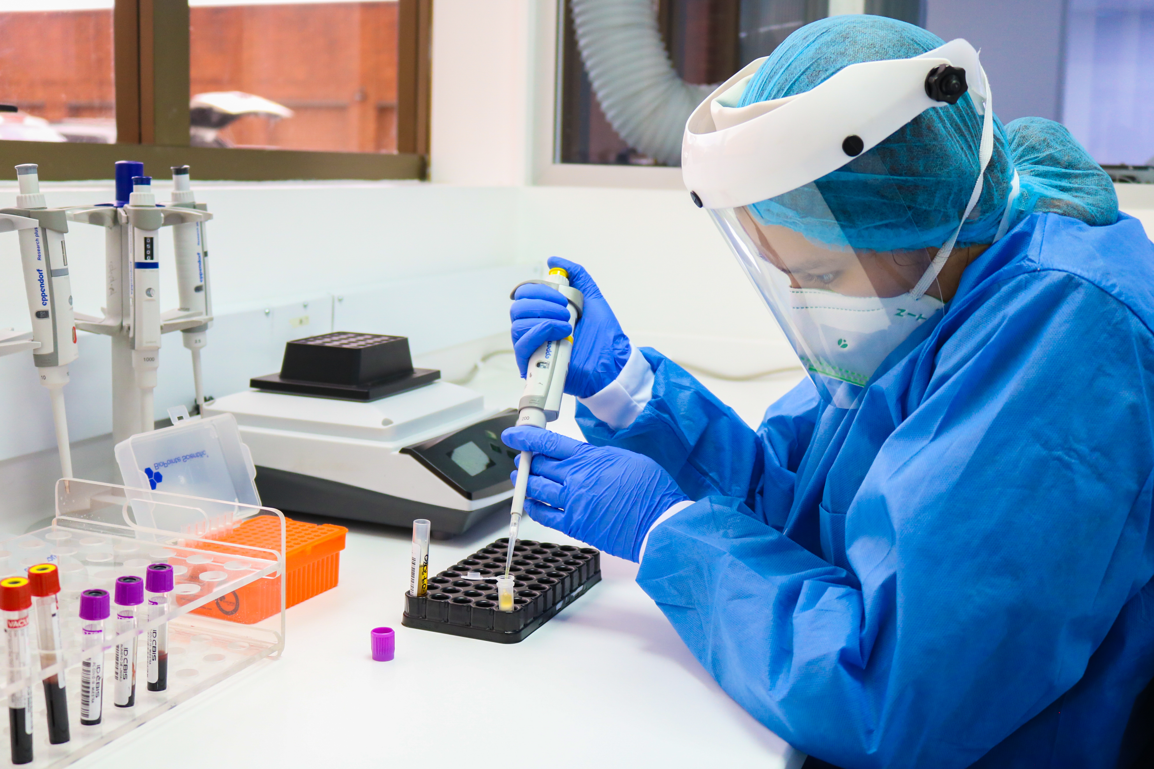 El Idcbis creó la Unidad de Inmunohematología Avanzada para análisis avanzados de sangre.   / Idcbis