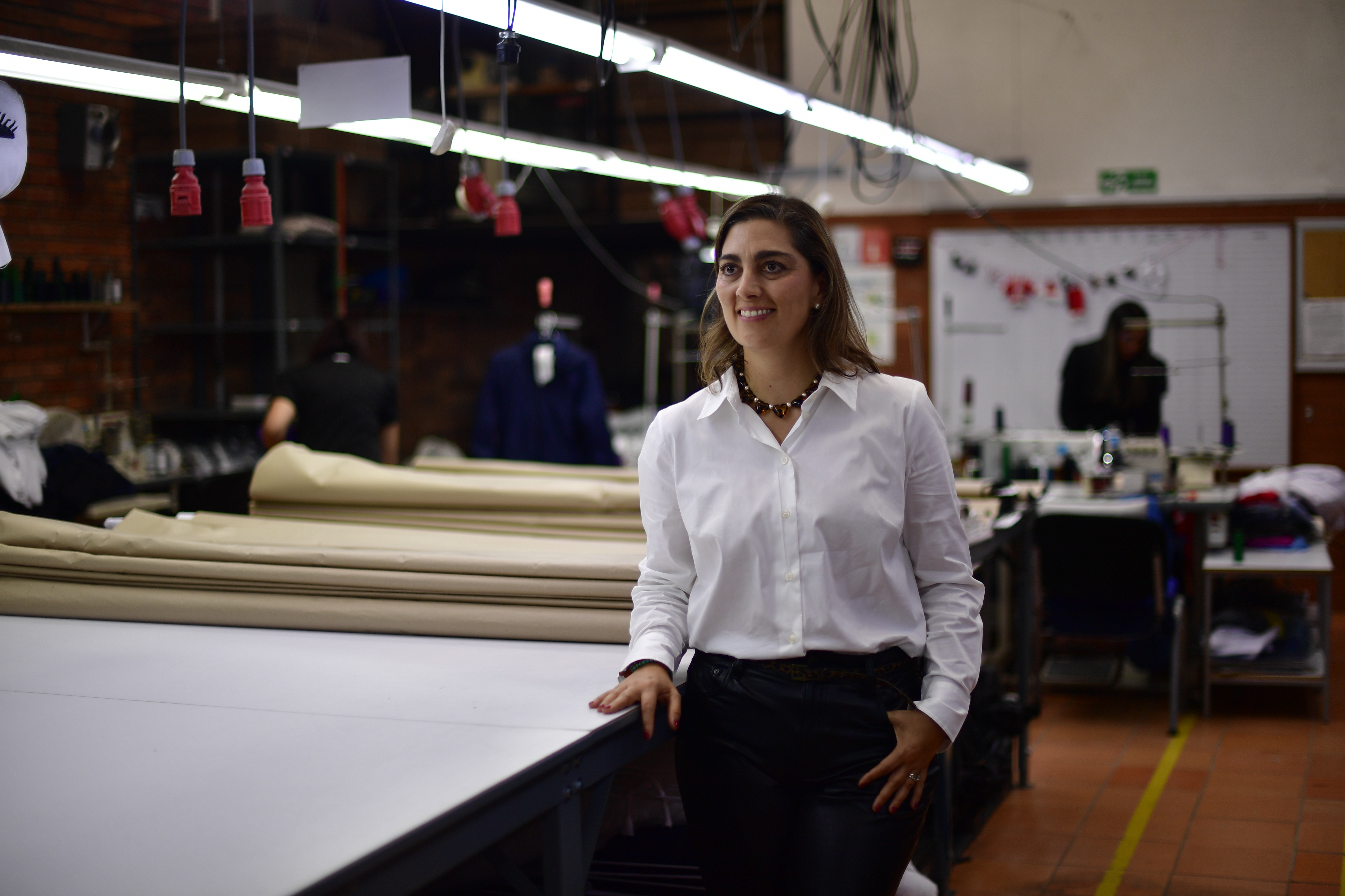 Andrea Echeverri sueña con que Deblanco siga creciendo, con que dé más empleo, con que llegue a más empresas.