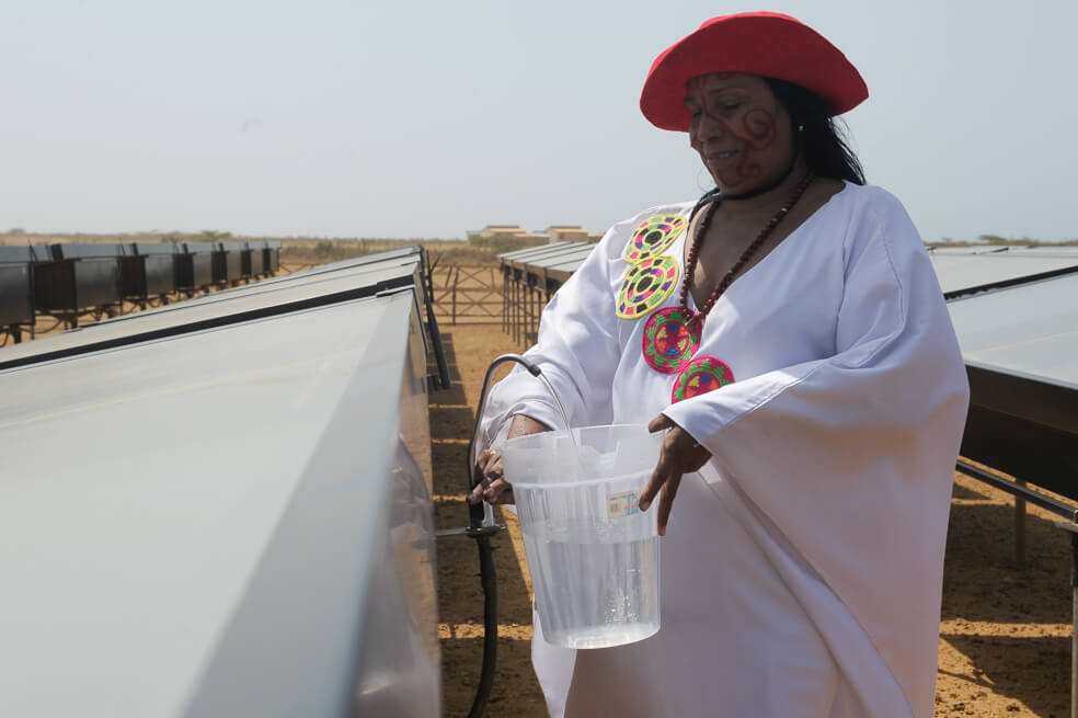 Agua en el desierto: los hidropaneles de Bahía Hondita