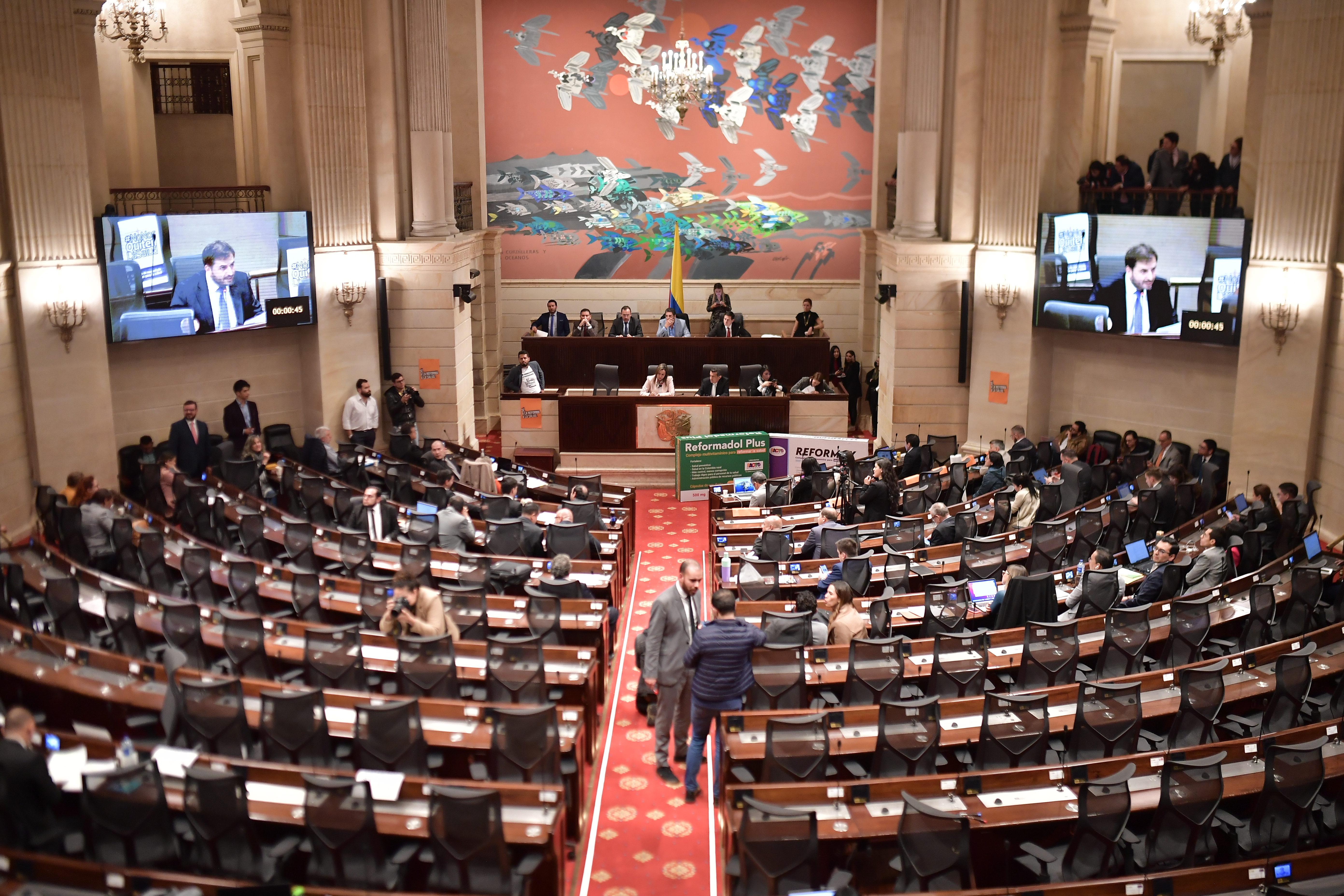 Debate a la reforma a la salud en la Comisión Séptima de la Cámara