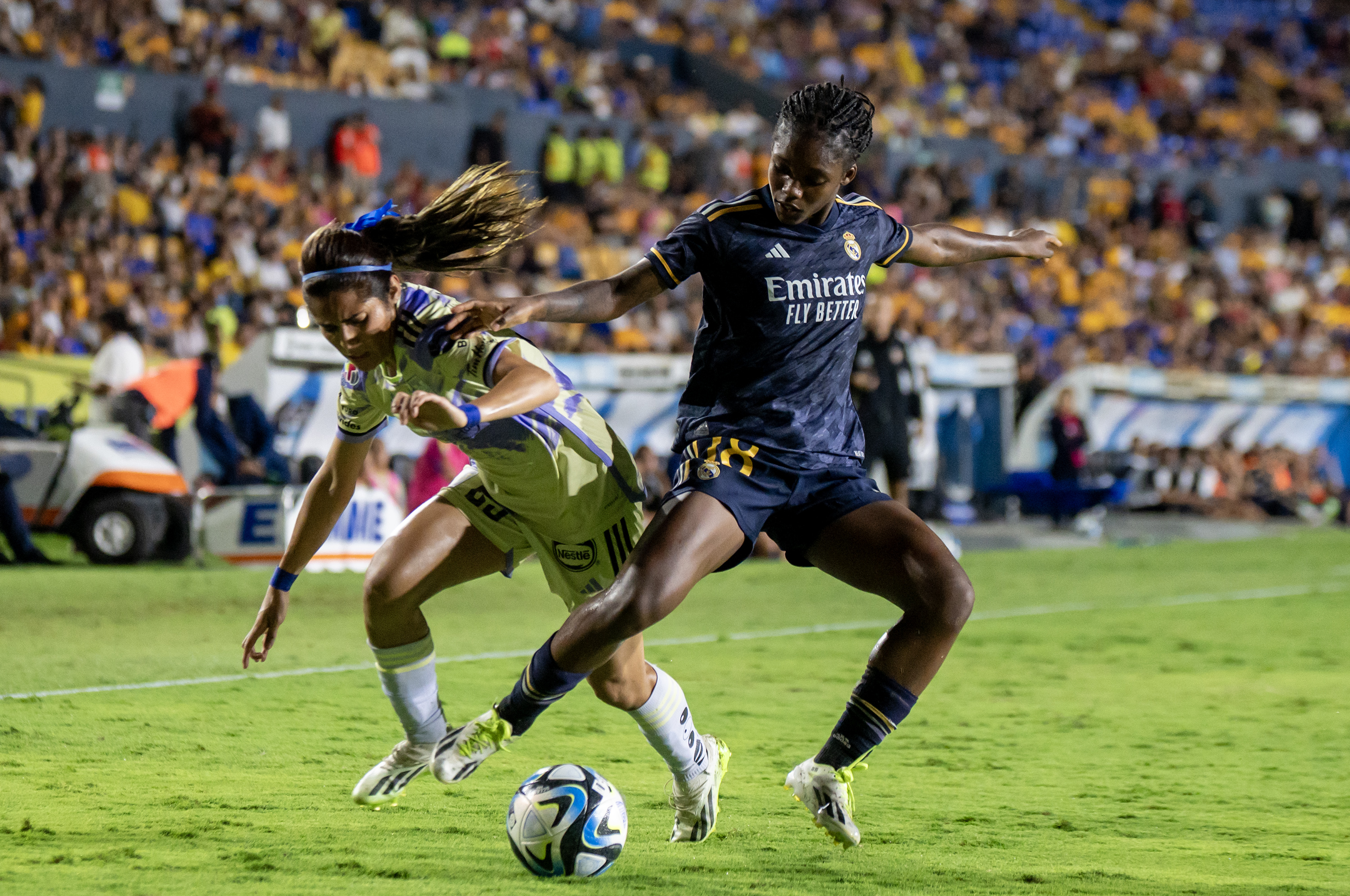 Linda Caicedo puso una asistencia de lujo en la pretemporada con Real Madrid