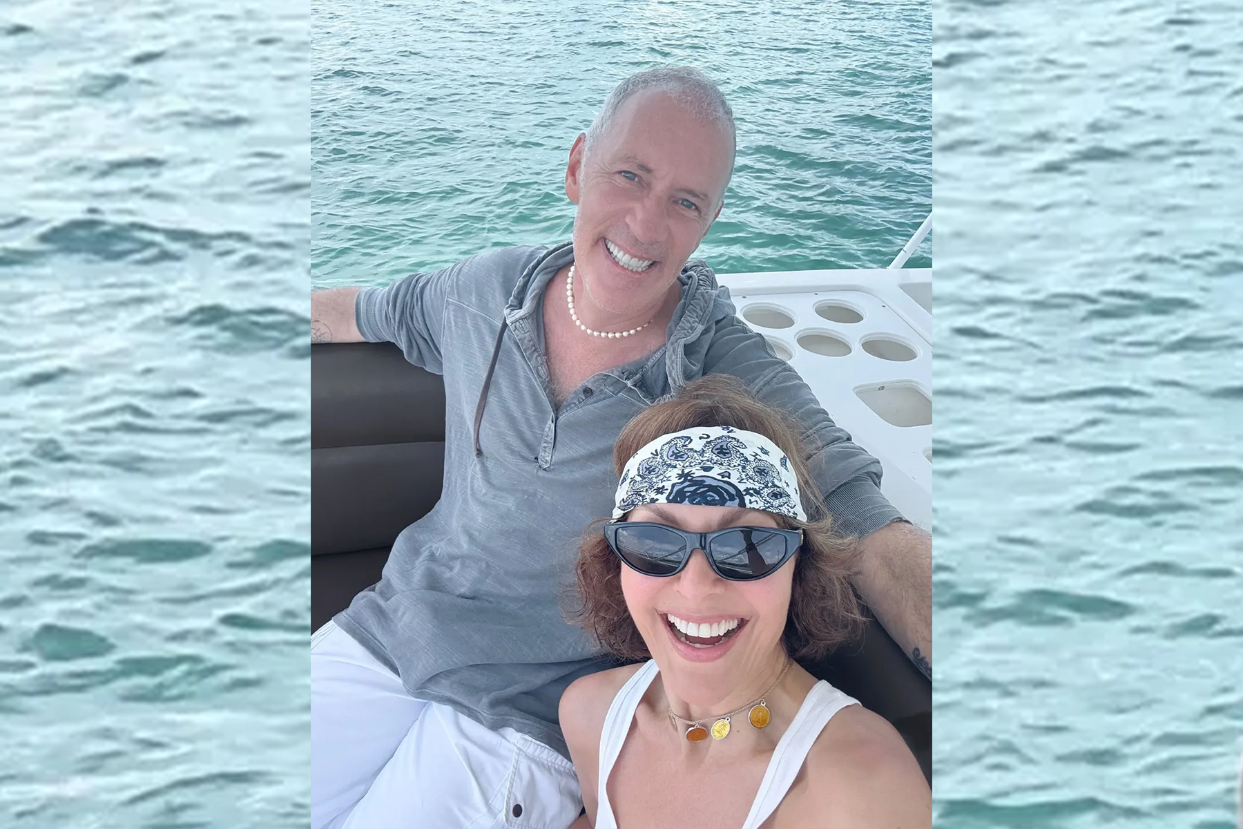 Carolina Gómez vivió romántico verano con su poderoso novio. Fotos