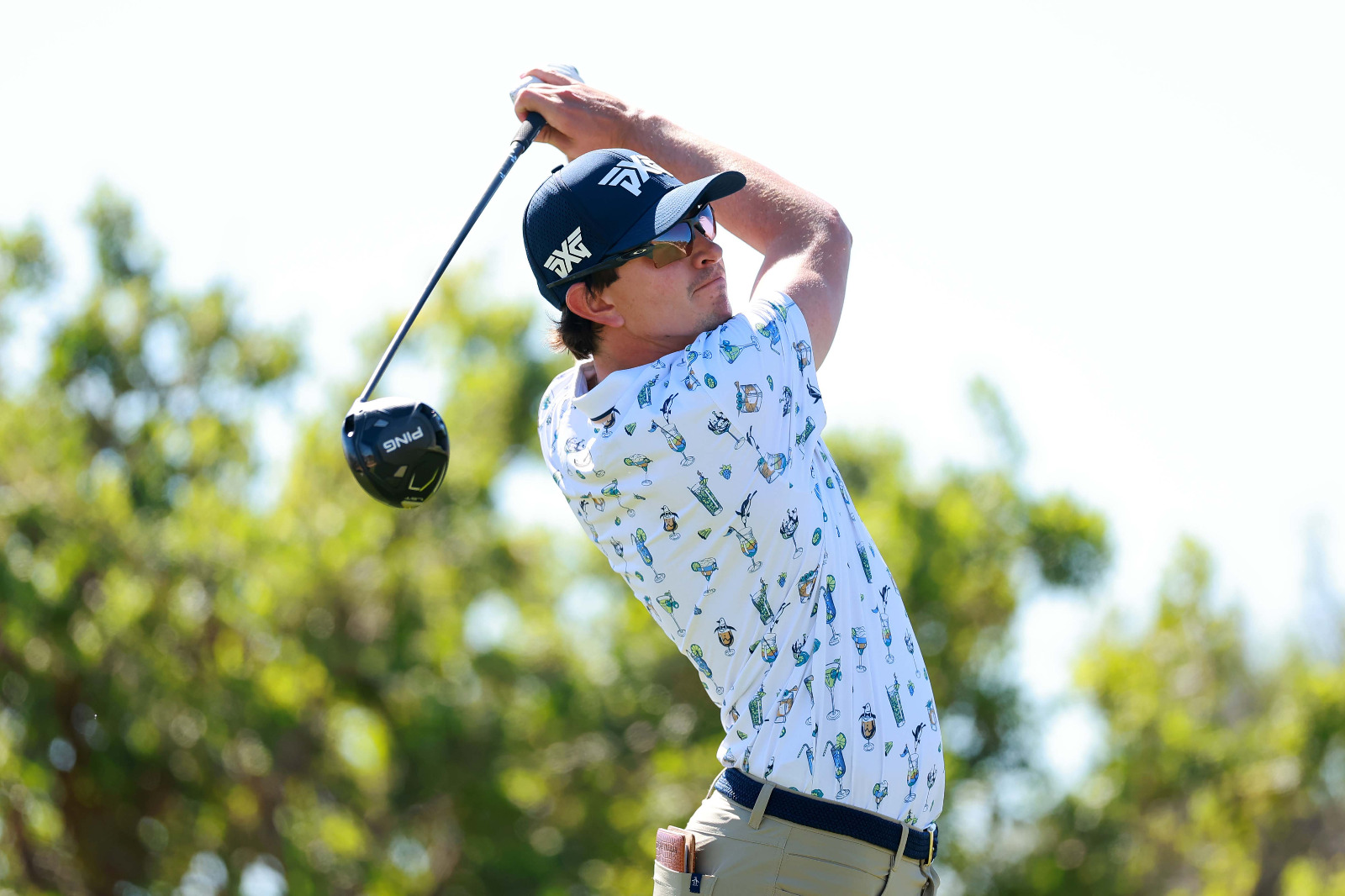El golfista colombiano Nicolás Echavarría terminó segundo en el RSM Classic