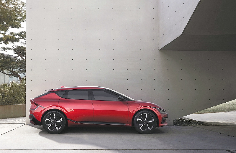 Silueta Kia EV6