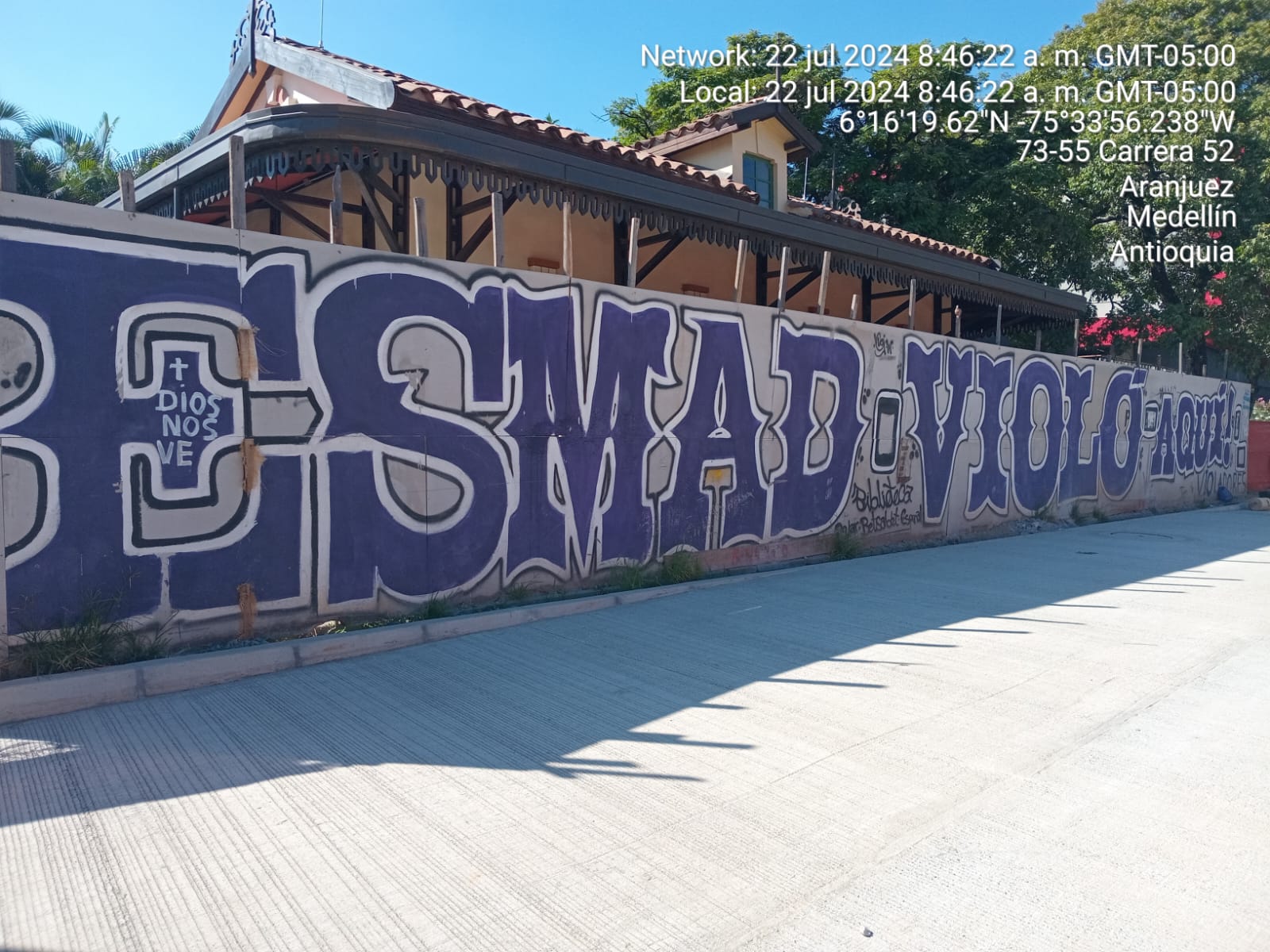 “ESMAD VIOLÓ AQUÍ!”