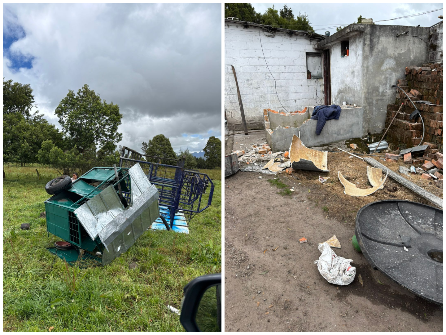 Denuncian invasión y afectaciones en fincas lecheras en Guachucal, en Nariño