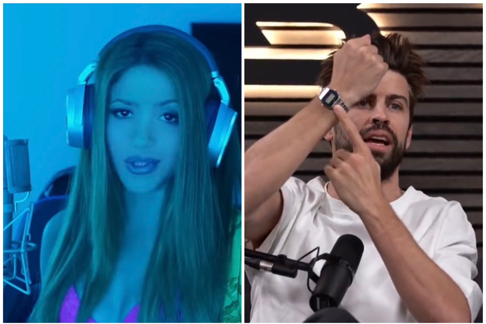 Piqué aparece con un reloj Casio tras la canción de Shakira: “Es para toda la vida”