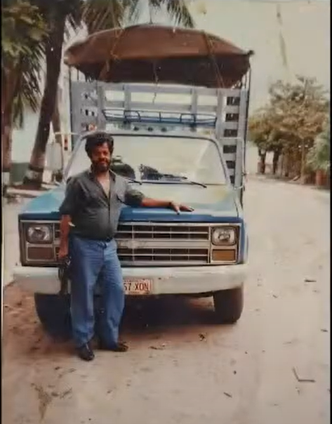 Uno de los camiones con los que trabajaba la víctima de desaparición forzada.