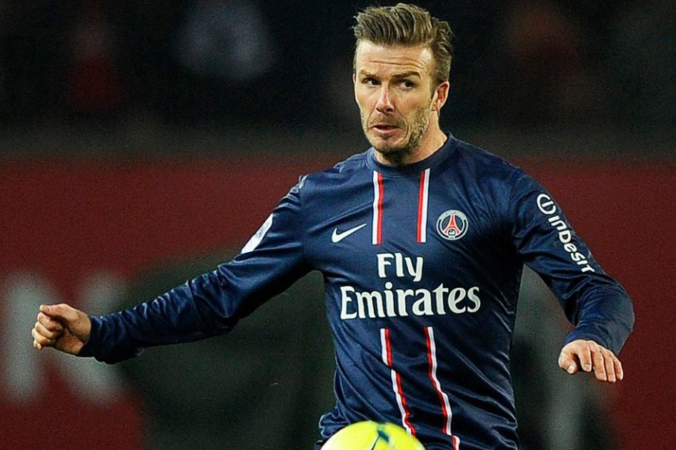 Beckham en el París SG, poco fútbol y muchos ‘flashes’