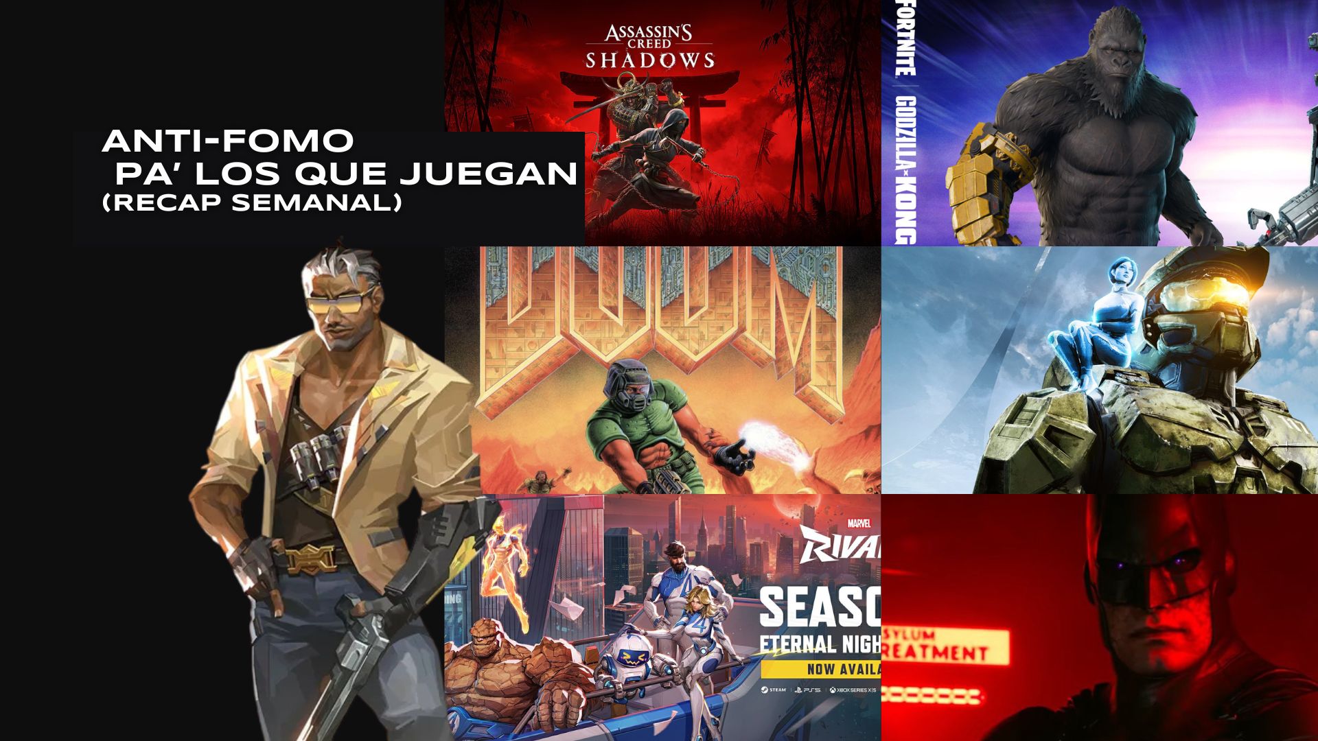 ANTI-FOMO pa´los que juegan