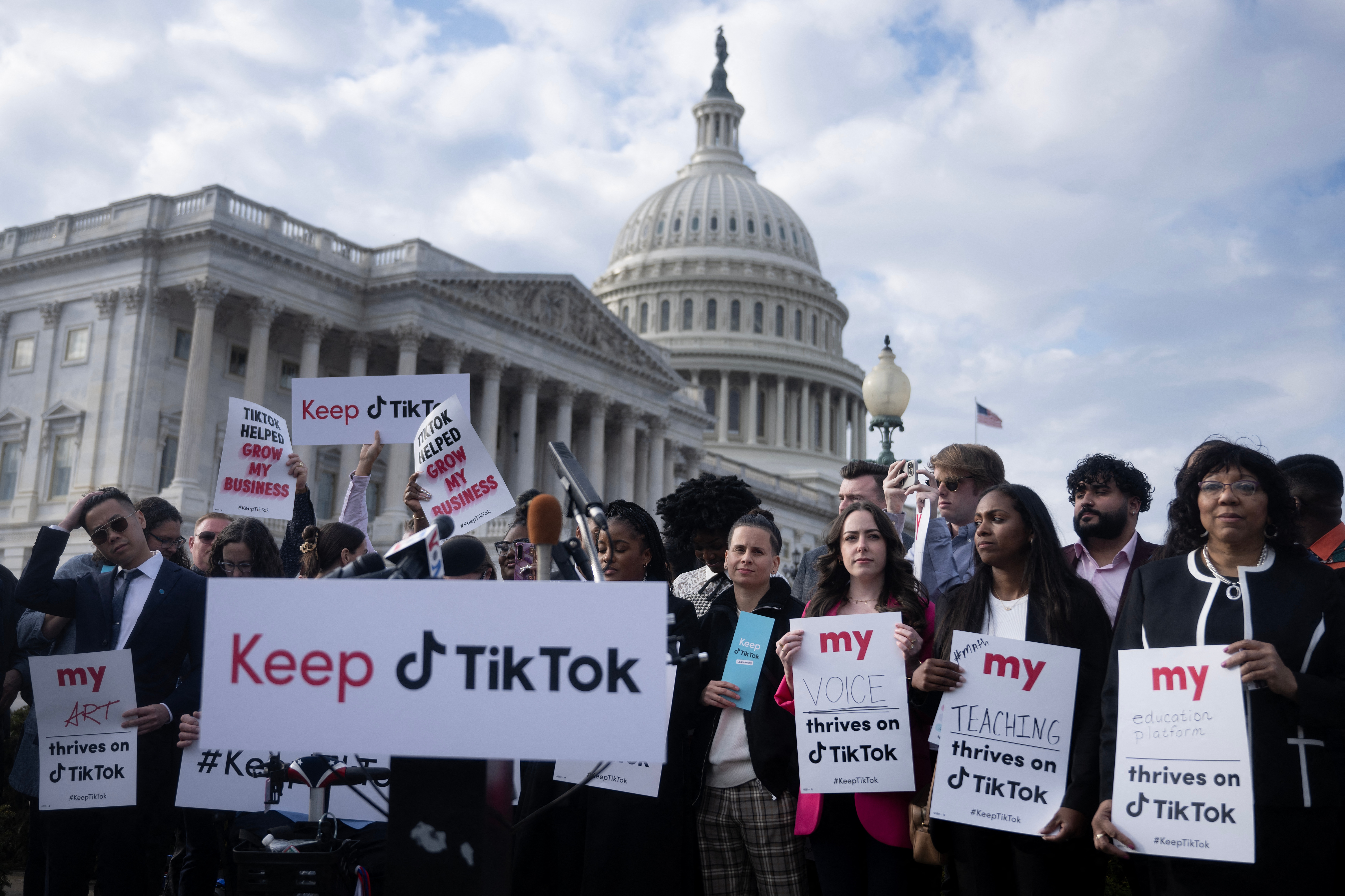 Corte Suprema de EE.UU. acepta examinar ley que obliga a la venta de TikTok