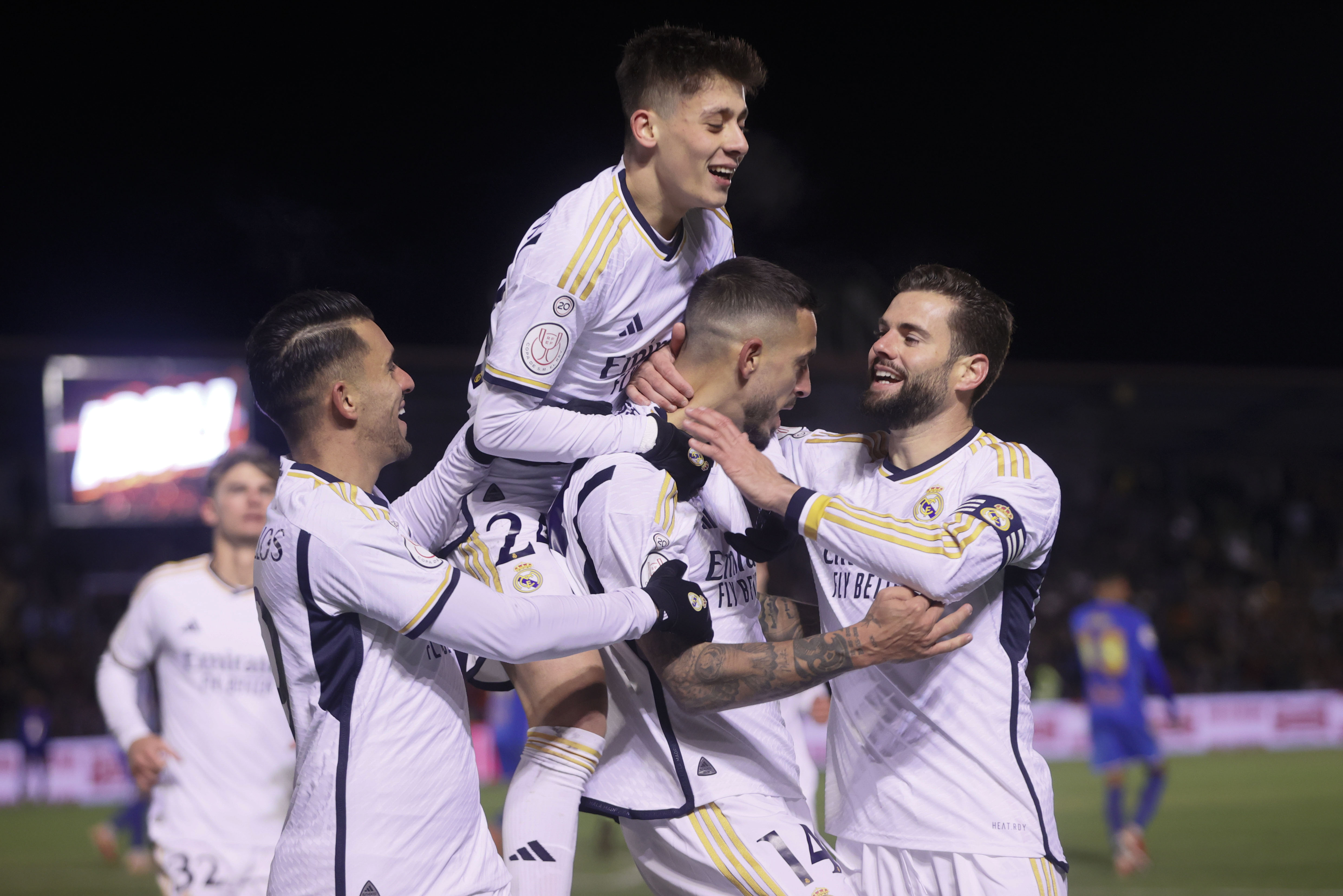 Vea los goles de la victoria de Real Madrid en la Copa del Rey
