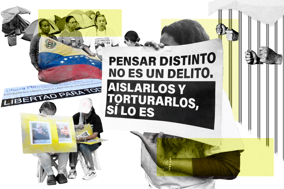 Las mujeres que empujan la lucha por la libertad de los presos políticos en Venezuela