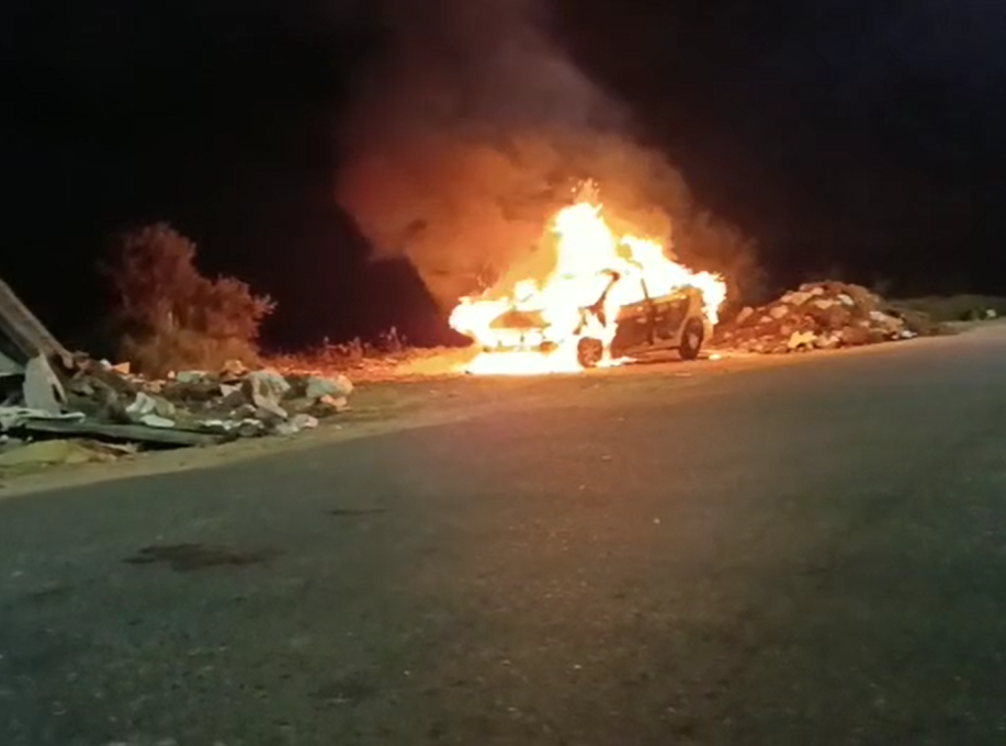 Capturan a hombre, con antecedentes de homicidio, luego de incinerar un taxi