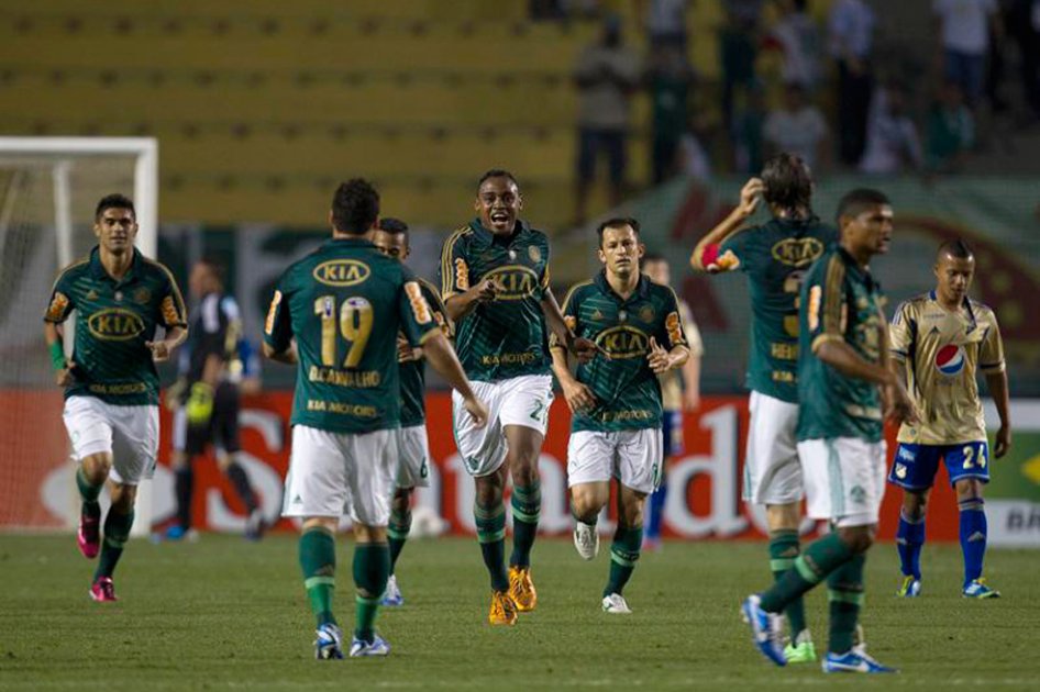 Palmeiras venció 3-1 a Millonarios