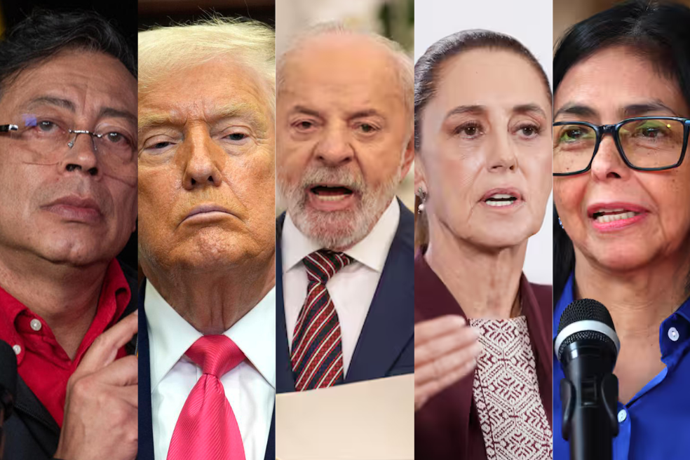 Esto es lo que ha pasado con las llamadas de Petro, Trump, Lula, Sheinbaum y Rodríguez