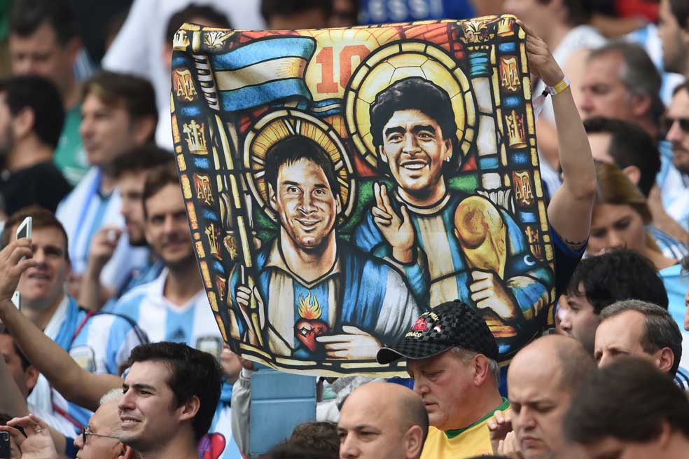 Messi es Maradona