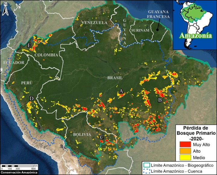 Deforestación Amazonia