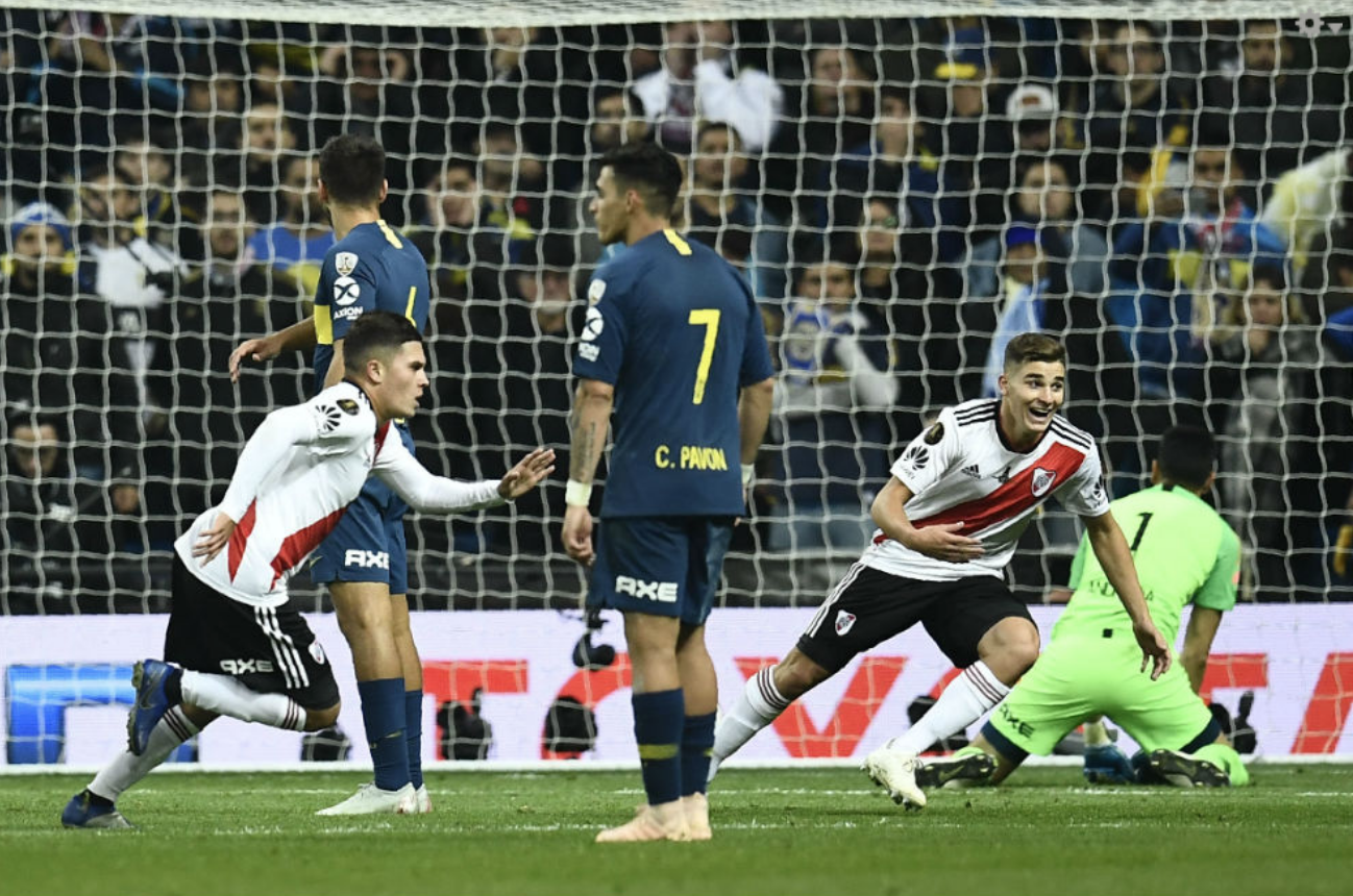 El tatuaje de Juan Fernando Quintero por ganar la Copa Libertadores