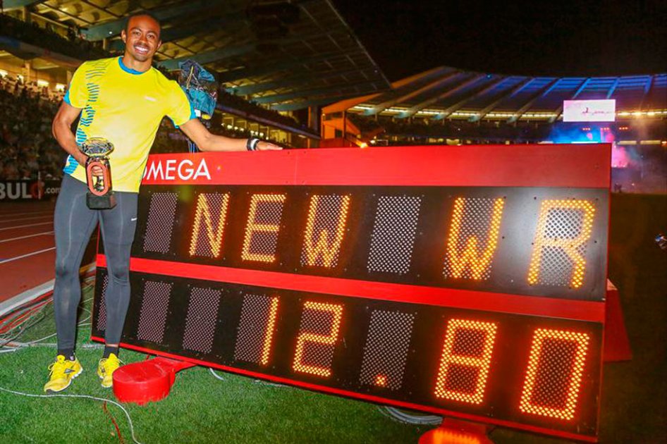 Un Merritt de récord eclipsa a Bolt y Blake en Bruselas