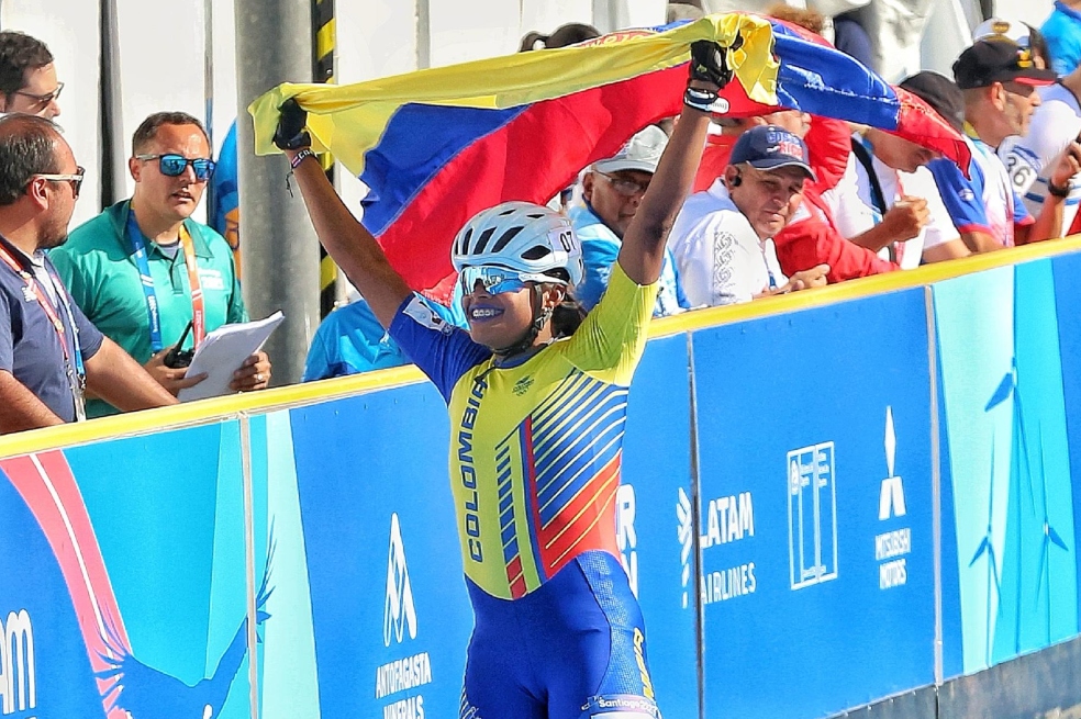 Estreno glorioso del patinaje colombiano en los Panamericanos: oro de Geiny Pájaro
