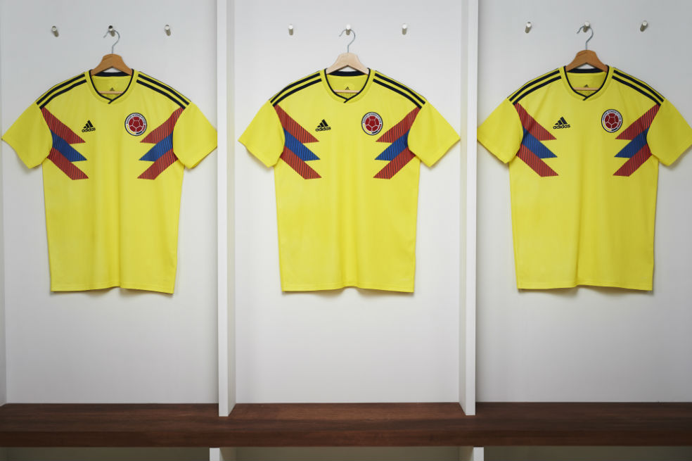 La camiseta que lucirá Colombia en el Mundial de Rusia 2018