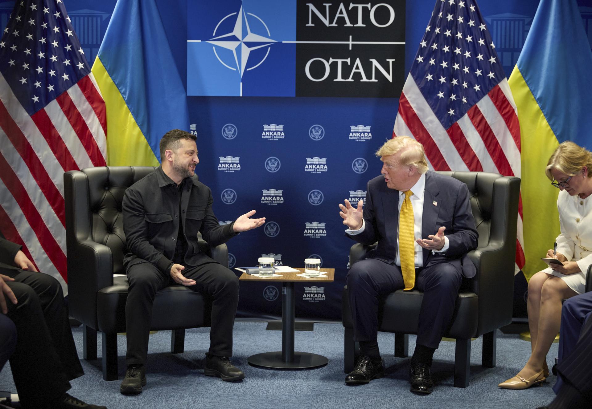 Trump dijo ante Zelenski que Ucrania tendrá licencia para fabricar Patriots: aún hay dudas