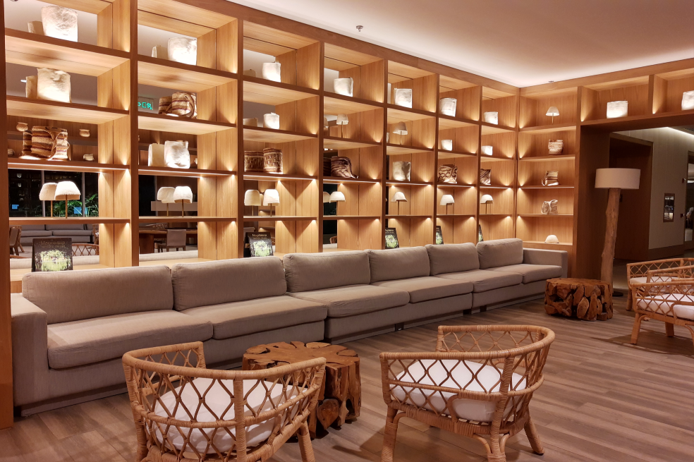 Santa Marta Marriott Resort Playa Dormida está inspirado en el pueblo indígena Ika o Arhuaco, habitantes de la Sierra Nevada de Santa Marta.