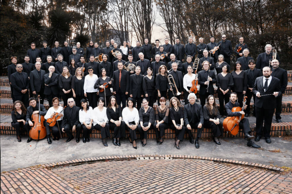 La Orquesta Filarmónica de Bogotá llegó a Rock al Parque para mostrar una de sus primeros acercamientos al rock con "Kraken Filarmónico" en 2005.  / Cortesía