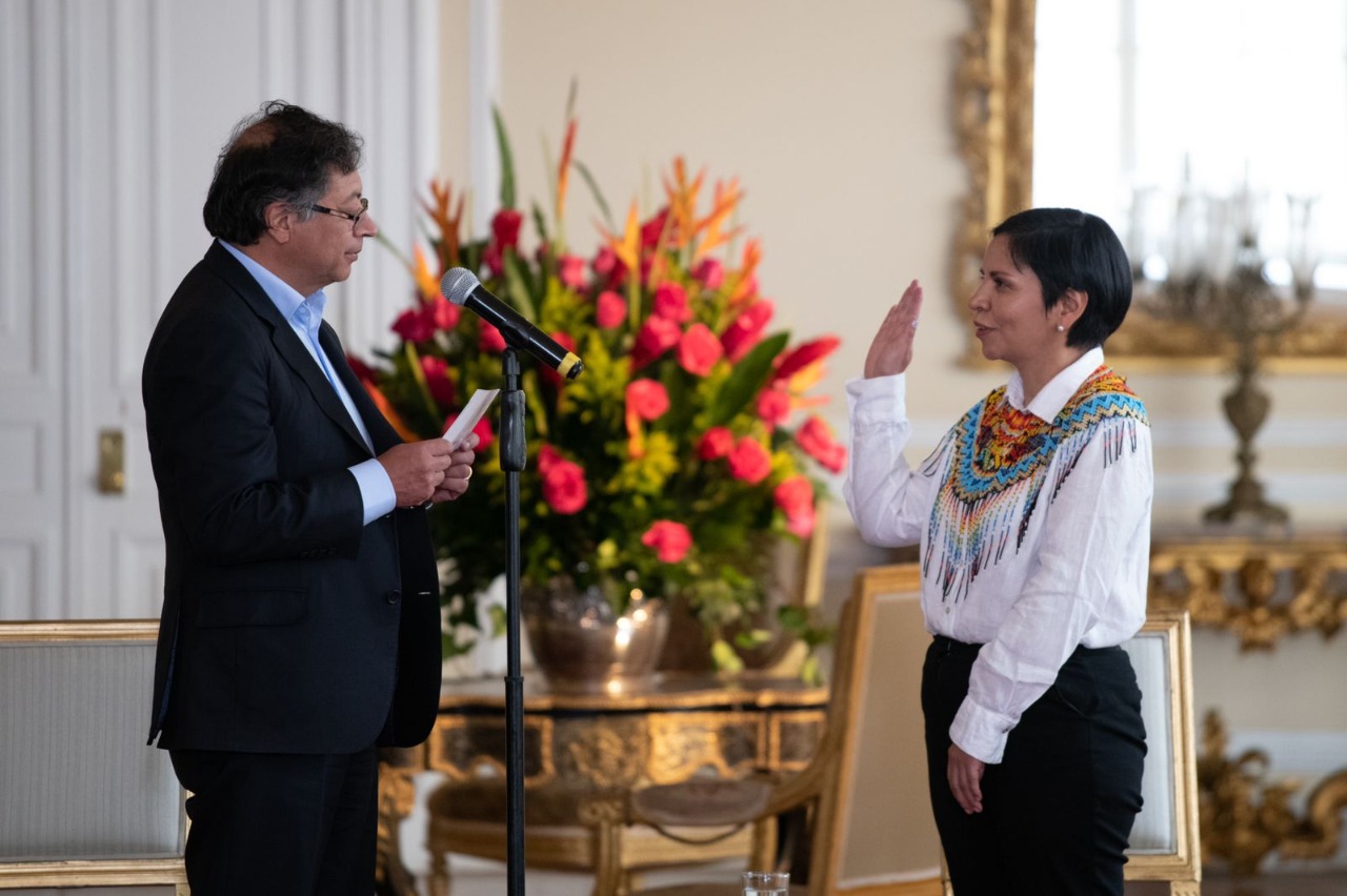 Patricia Tobón Yagarí fue posesionada como directora de Unidad para las Víctimas