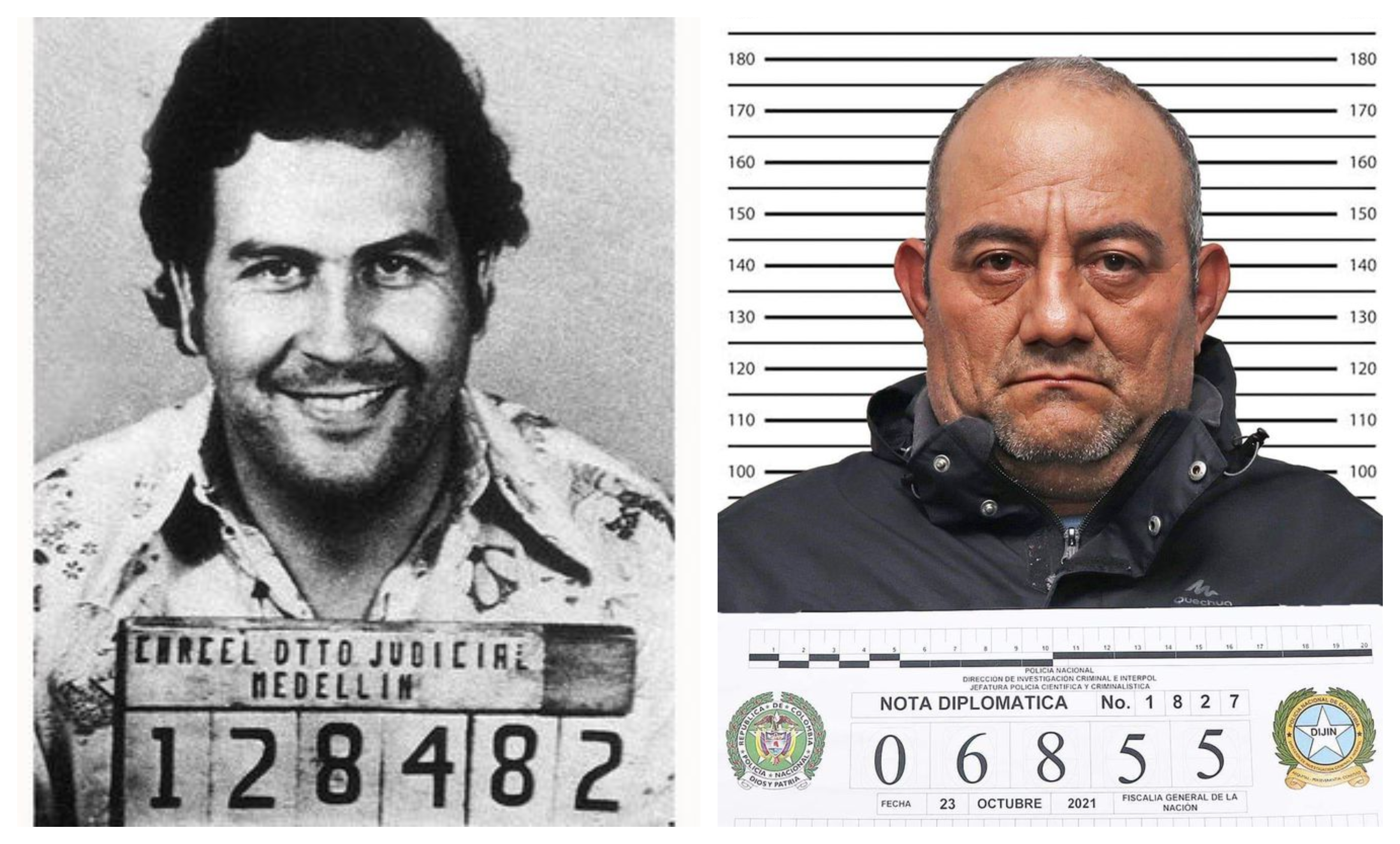 De Pablo Escobar a Otoniel, las fotos más polémicas de narcos o guerrilleros