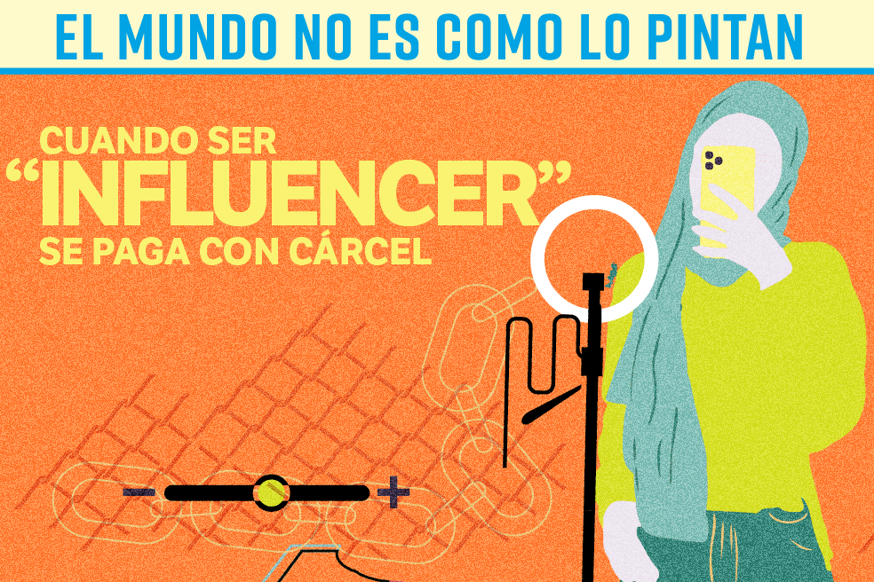 El mundo no es como lo pintan: cuando ser “influencer” se paga con cárcel