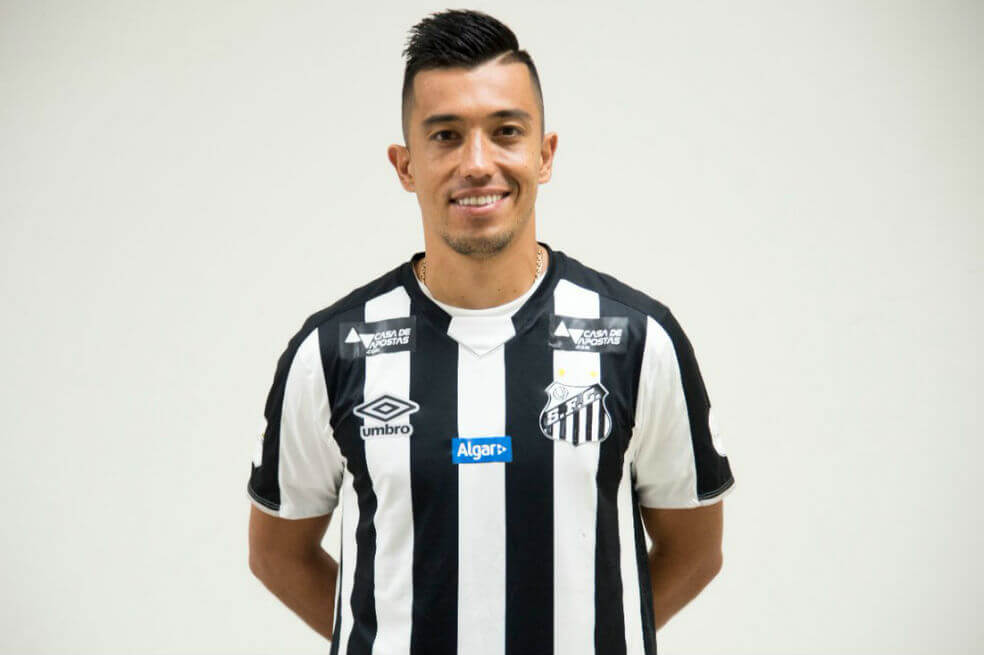 Fernando Uribe es nuevo jugador del Santos de Brasil