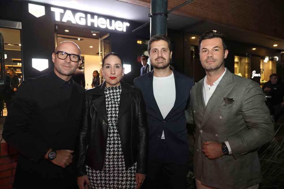 franck suznjevic, Alejandra Lorenzo, José Benito y David Goillandeau.