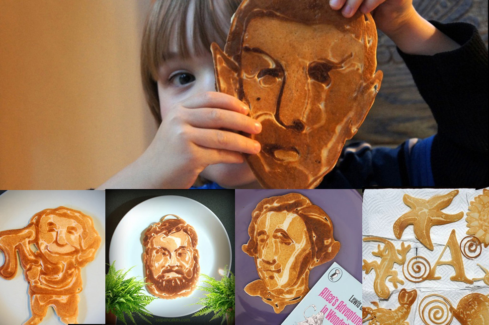 Comer pancakes podría ser más divertido de lo que usted imagina