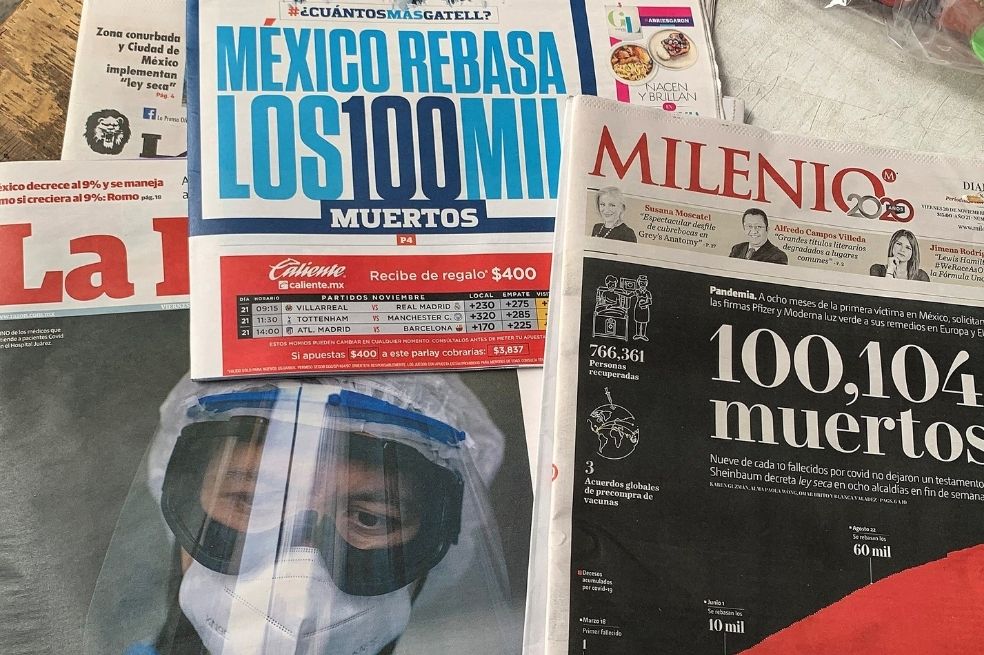 López Obrador califica de “pasquines” a los medios por mostrar la crisis en México