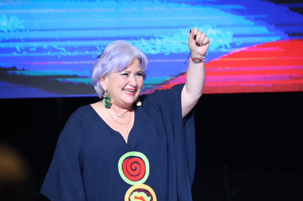 Senadora Gloria Flórez, quien ha convocado a la Asamblea Nacional del Cambio el próximo 14 y 15 de septiembre.