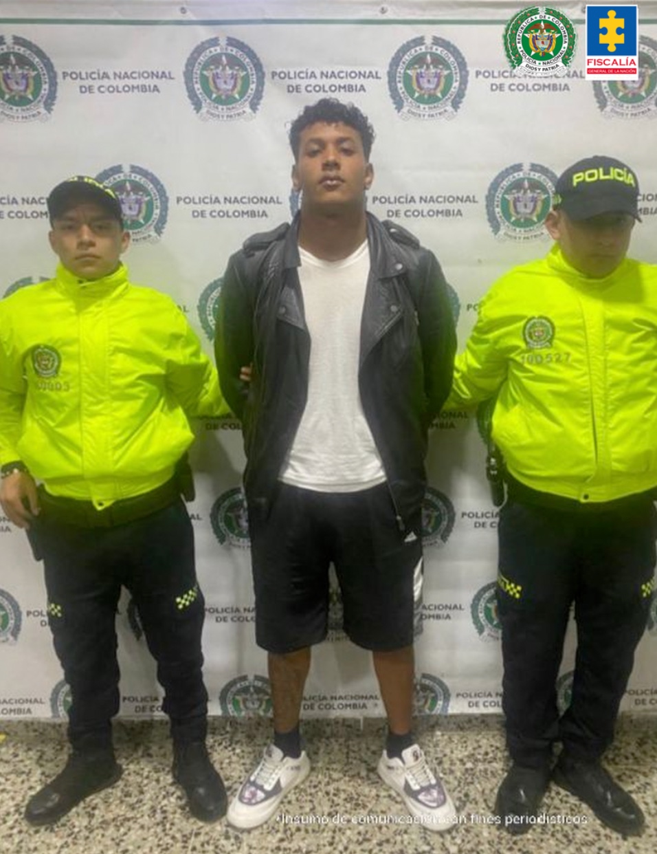 José Leonardo Quevedo Turizo, capturado en mayo de 2023.