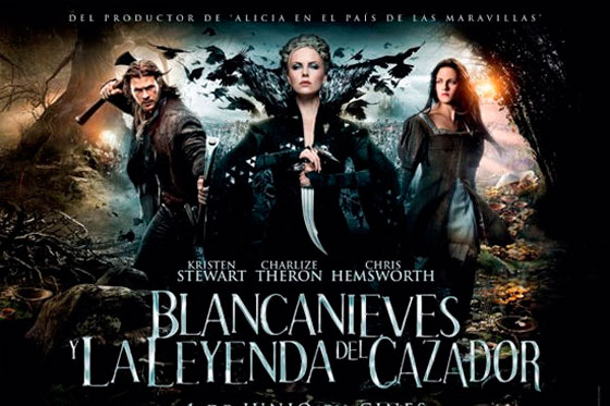 Blancanieves y el cazador, en los diferentes cines del país