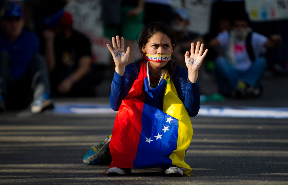 Tras un mes de conflicto, así se ve Venezuela