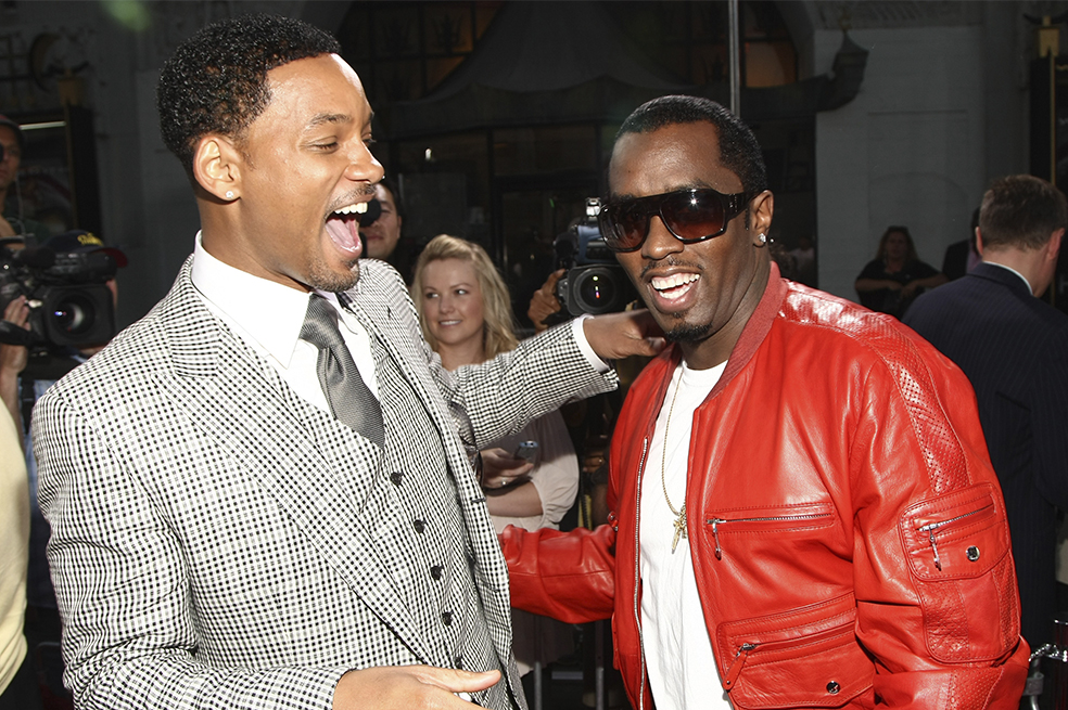 Filtran fotos de Will Smith con P. Diddy en sus descontroladas fiestas